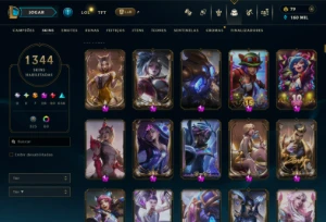 Conta Lol, 1344 Skins, Skins Raras Tft, Desde 2013 - League of Legends