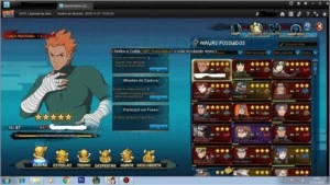 Vendo conta Naruto Online  servidor s-475 - Outros