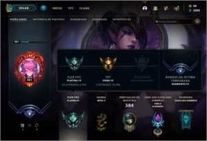 CONTA LEAGUE OF LEGENDS DA SEASON 2 LOL