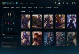CONTA LEAGUE OF LEGENDS DA SEASON 2 LOL