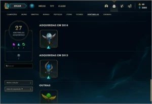 CONTA LEAGUE OF LEGENDS DA SEASON 2 LOL