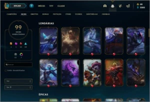 CONTA LEAGUE OF LEGENDS DA SEASON 2 LOL