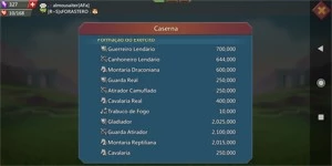 Conta Lord mobile - Lords Mobile