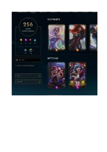 Conta ouro2 - todos os campeões e Valorant com skins de arma - League of Legends LOL