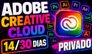 Adobe Creative Cloud Todos Os Apps | Conta Somente Sua - Assinaturas e Premium