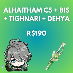 Alhaitham C5 + BIS + 2× 5* - Genshin Impact