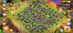 Cv15 Bem Upado Th15 C/ Paisagem Barato - Clash of Clans