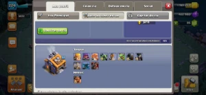 Cv15 Bem Upado Th15 C/ Paisagem Barato - Clash of Clans