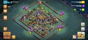Cv15 Bem Upado Th15 C/ Paisagem Barato - Clash of Clans