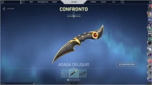 Vendo conta valorant com aproximadamente 200 reais em skins
