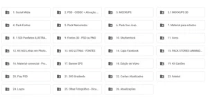 PACOTE DESIGN COM MAIS DE 1500 ITENS - Outros