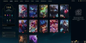 Conta LoL 164 Skin's - League of Legends