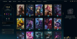 Conta LoL 164 Skin's - League of Legends