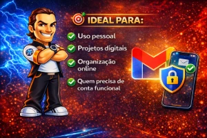 Gmail Novo | Sem Sms - Outros