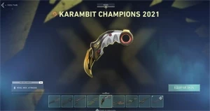 CONTA D3 CHAMPIONS 2021 / K/TAC /SUBLIME E OUTRAS - Valorant