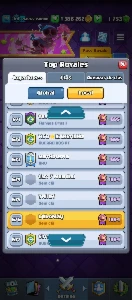 Conta Clash Royale TOP BR