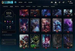 Vendo Conta LEAGUE OF LEGENDS LOL
