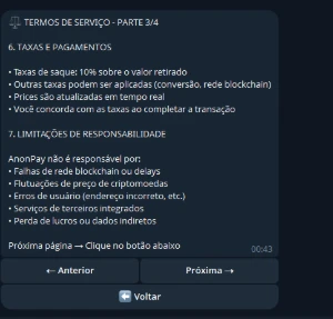 AnonPay – Gateway de Pagamentos Descentralizado (Python 3.11 - Social Media