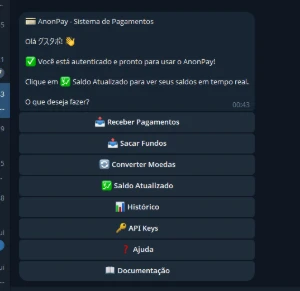 AnonPay – Gateway de Pagamentos Descentralizado (Python 3.11 - Social Media