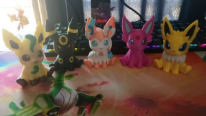 Pokemon Eevolutions Action Figures - Produtos Físicos