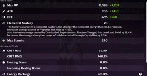 Raiden C3+ BiS Luz do Cortador de Grama+Cortadora de Jade e+ - Genshin Impact