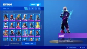 Vendo conta fortnite / 202 skin do passe 4 ate o capitulo 1