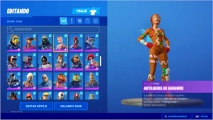 Vendo conta fortnite / 202 skin do passe 4 ate o capitulo 1