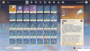 AR 10 - KOKOMI + JEAN + HARPA CELESTIAL - - Genshin Impact