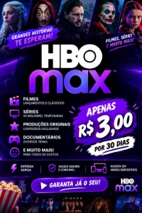 Conta Hbo Max 30 dias - Assinaturas e Premium