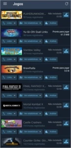 Conta da Steam com varios jogos