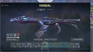 CONTA VALORANT PLATINA 1 + SKINS
