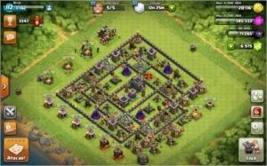 CV 9 FULL - CLASH OF CLANS (TROCA NOME)