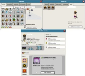 Conta HABBO HOTEL 2008