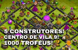 Conta de Clash Royale 6300 Troféus + 2 Jogos