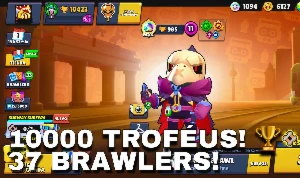 Conta de Clash Royale 6300 Troféus + 2 Jogos