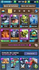 CONTA CLASH ROYALE DESAFIANTE 1 (ARENA 13)