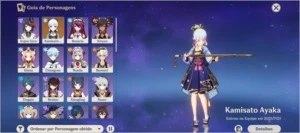 Conta Genshin Ayaka AR46 - Genshin Impact