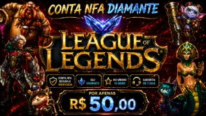 Conta League of Legends NFA Diamante 💎