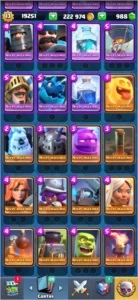 Conta Nível 13, 70 Cartas FULL (Conta Basicamente FULL) - Clash Royale