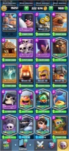 Conta Nível 13, 70 Cartas FULL (Conta Basicamente FULL) - Clash Royale
