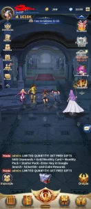 Conta Saint Seiya: Legend of Justice - Outros