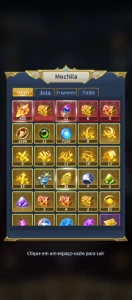 Conta Saint Seiya: Legend of Justice - Outros