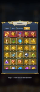 Conta Saint Seiya: Legend of Justice - Outros