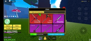 Vende-se conta de blox fruit - Roblox