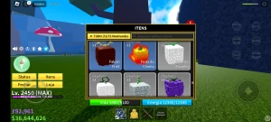 Vende-se conta de blox fruit - Roblox