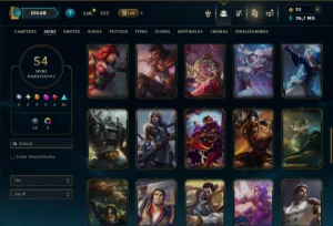 Prata 4 com 150 Champs e 54 Skins ( MAIN ADC ) - League of Legends LOL