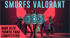 Conta Smurf de Valorant platina com mmr alto.