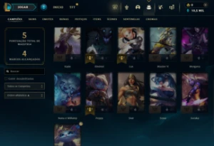 Conta De Lol Ferro 4 - Sem Risco De Ban Por Botting - League of Legends