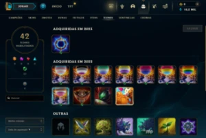 Conta De Lol Ferro 4 - Sem Risco De Ban Por Botting - League of Legends