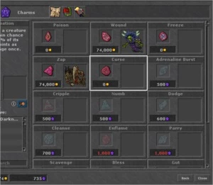 VENEBRA - ED 740 - COBRA ROD + ALGUNS ITENS - Tibia